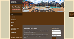 Desktop Screenshot of liveatthetimbers.com